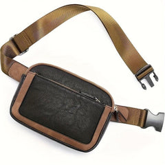 Colorblock Belt Bag Sports Fanny Pack Outdoor Travel