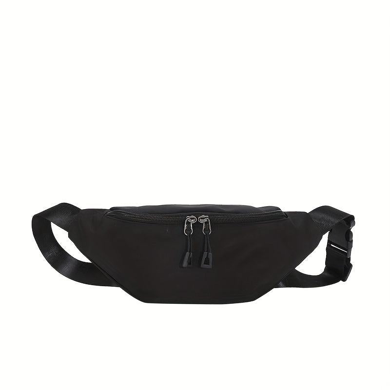 Outdoor Sports Waist Bag Nylon Crossbody Bag Travel Chest Purse