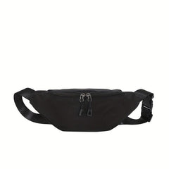Outdoor Sports Waist Bag Nylon Crossbody Bag Travel Chest Purse
