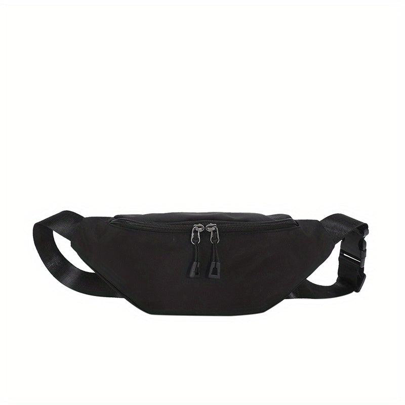 Outdoor Sports Waist Bag Nylon Crossbody Bag Travel Chest Purse