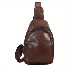 Soft Waterproof Zipper Sling Bag For Daily Outdoor