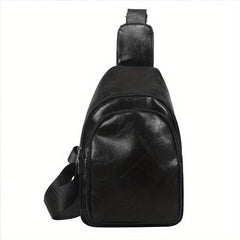 Soft Waterproof Zipper Sling Bag For Daily Outdoor