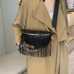 Stylish Tassel Crossbody Bag for Women