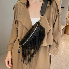 Stylish Tassel Crossbody Bag for Women