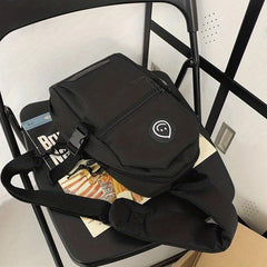 Causal Sling Bag Lightweight Chest Zipper Coin Purse