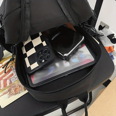Causal Sling Bag Lightweight Chest Zipper Coin Purse