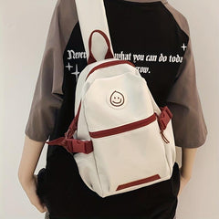Causal Sling Bag Lightweight Chest Zipper Coin Purse