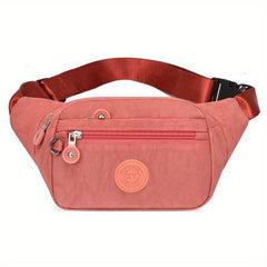 Sports Running Fanny Pack Oxford Cloth Crossbody Bag Lightweight Waist Purse