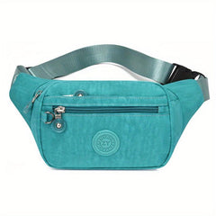 Sports Running Fanny Pack Oxford Cloth Crossbody Bag Lightweight Waist Purse