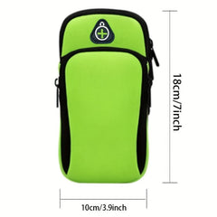 Waterproof Sports Arm Bag for Running and Cycling with Earphone Hole