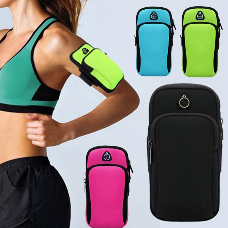 Waterproof Sports Arm Bag for Running and Cycling with Earphone Hole