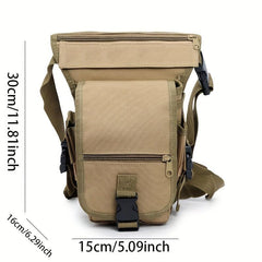 Functional Waist Bag Outdoor Travel Drop Leg Bag Tactical Military Fanny Pack