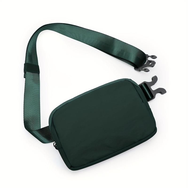 Solid Square Waist Bag Minimalist Sports Belt Fancy Pack