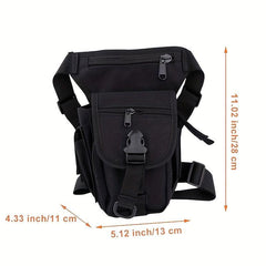 Tactical Drop Leg Pouch Waterproof Fanny Pack for Outdoor Activities