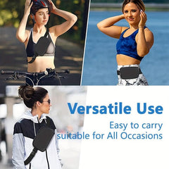 Adjustable Strap Belt Bag Fanny Pack Waterproof Zipper Crossbody Waist Bag