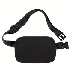 Adjustable Strap Belt Bag Fanny Pack Waterproof Zipper Crossbody Waist Bag