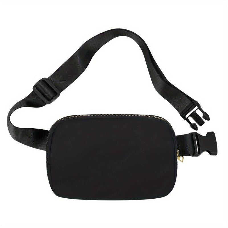 Adjustable Strap Belt Bag Fanny Pack Waterproof Zipper Crossbody Waist Bag