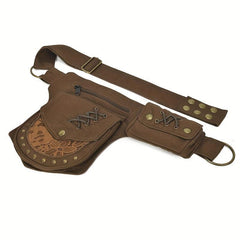 Gothic Thigh Drop Leg Bag Steampunk Lace Fanny Pack Retro Studded Decor