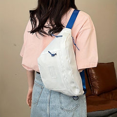 Colorblock Fancy Pack Crossbody Bag Minimalist Chest Bag