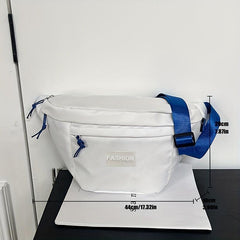 Colorblock Fancy Pack Crossbody Bag Minimalist Chest Bag