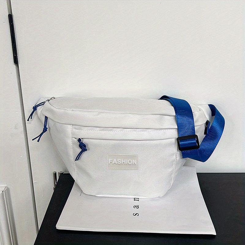 Colorblock Fancy Pack Crossbody Bag Minimalist Chest Bag