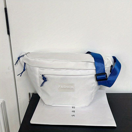 Colorblock Fancy Pack Crossbody Bag Minimalist Chest Bag
