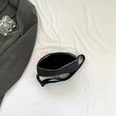 Small Zipper Chest Bag Lightweight Crossbody Bag