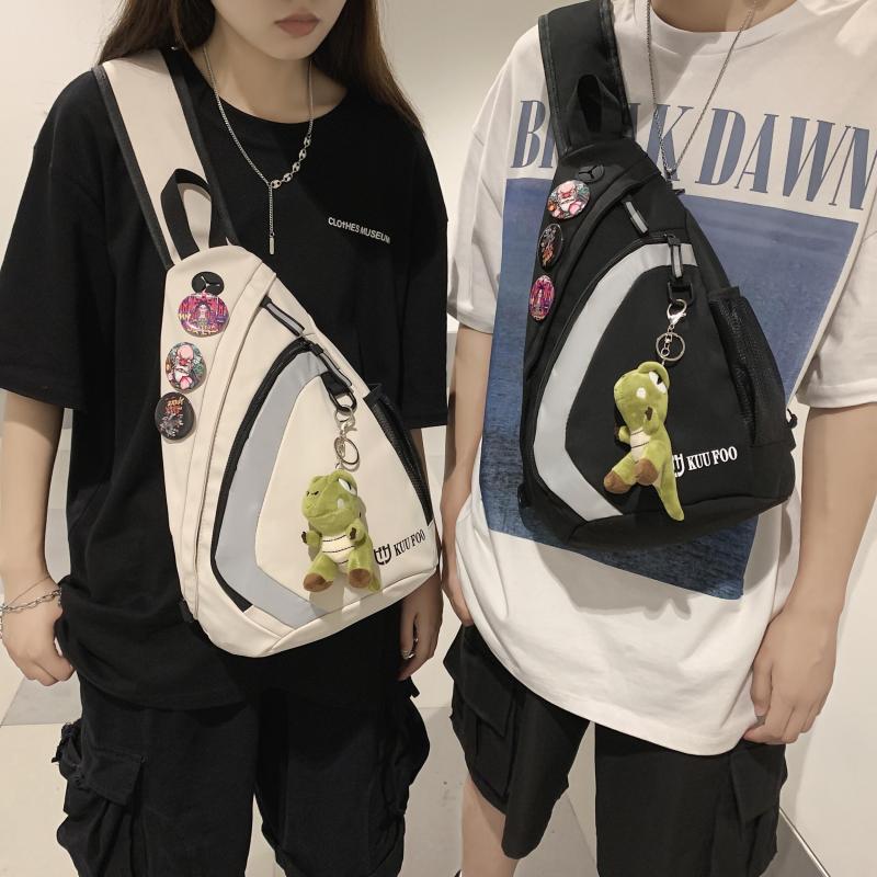 Large Capacity Chest Bag Sports Fitness Crossbody Fanny Pack