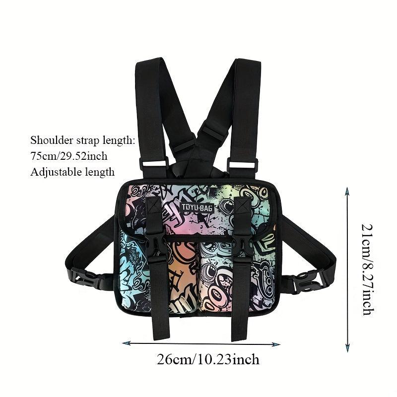 Streetwear Travel Fanny Pack Hip Hop Chest Bag