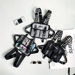 Streetwear Travel Fanny Pack Hip Hop Chest Bag