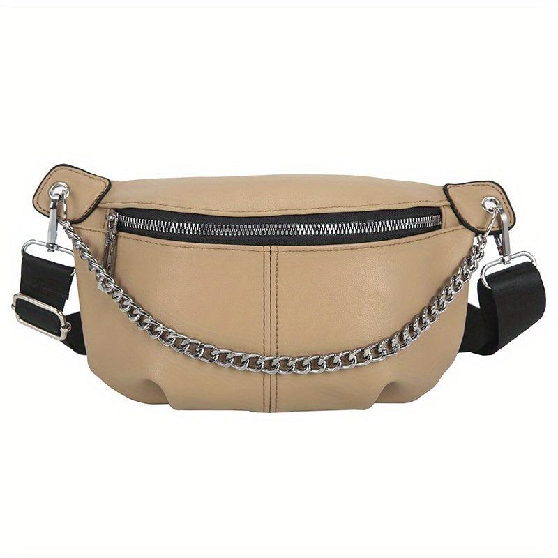 Chain Waist Bag Crossbody Purse for Women