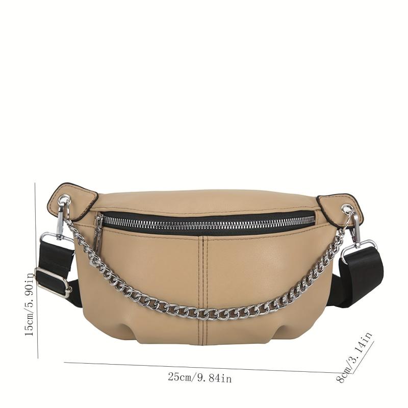 Chain Waist Bag Crossbody Purse for Women