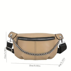 Chain Waist Bag Crossbody Purse for Women