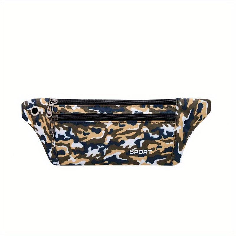 Camouflage Fanny Pack Lightweight Running Phone Bag