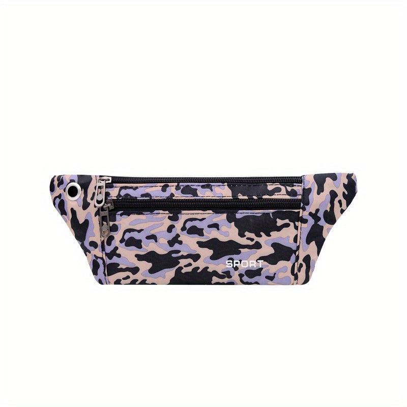 Camouflage Fanny Pack Lightweight Running Phone Bag