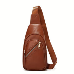 Minimalist Casual Sling Bag Zipper Fanny Pack Women's Crossbody Bag