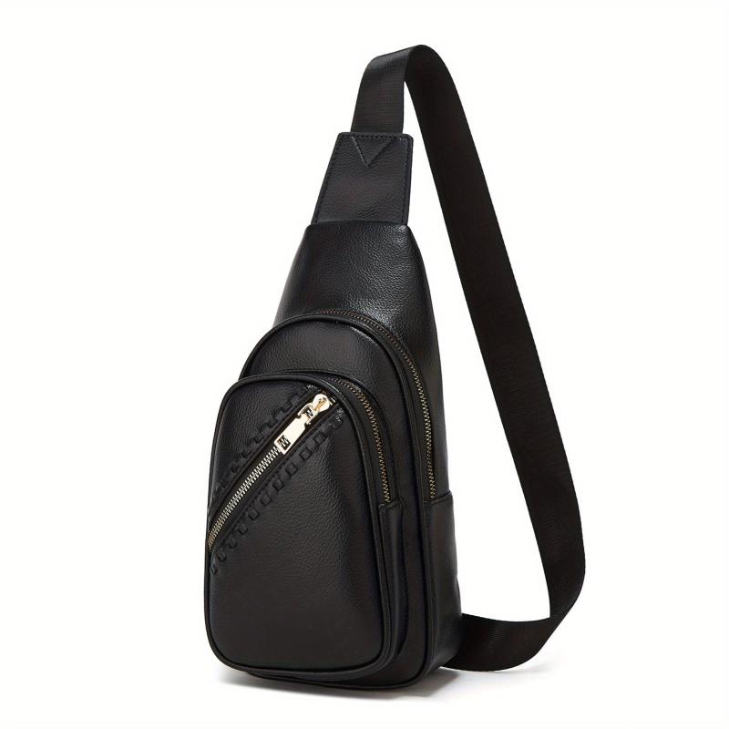 Minimalist Casual Sling Bag Zipper Fanny Pack Women's Crossbody Bag