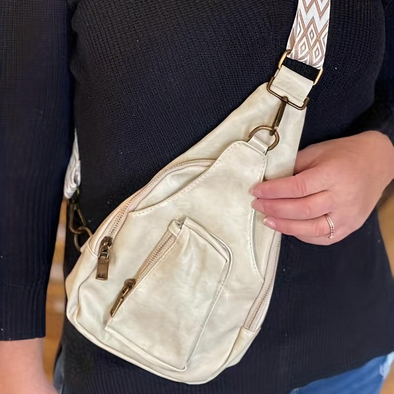 Vintage Sling Bag For Women Bohemian Crossbody Bag