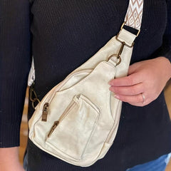 Vintage Sling Bag For Women Bohemian Crossbody Bag