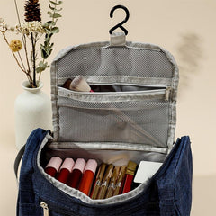 Travel Storage Cosmetic Bag Hanging Makeup Organizer Toiletry Wash Bag