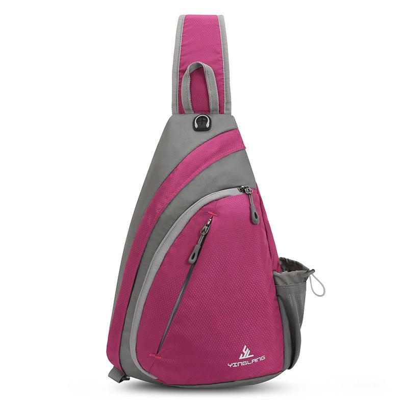 Waterproof Zipper Front Sling Bag for Travel & Hiking