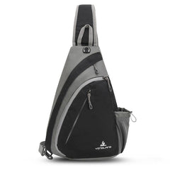 Waterproof Zipper Front Sling Bag for Travel & Hiking
