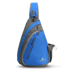 Waterproof Zipper Front Sling Bag for Travel & Hiking