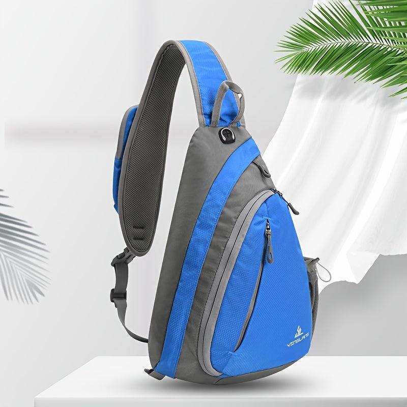Waterproof Zipper Front Sling Bag for Travel & Hiking