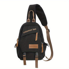 Nylon Crossbody Bag Casual Sling Backpack