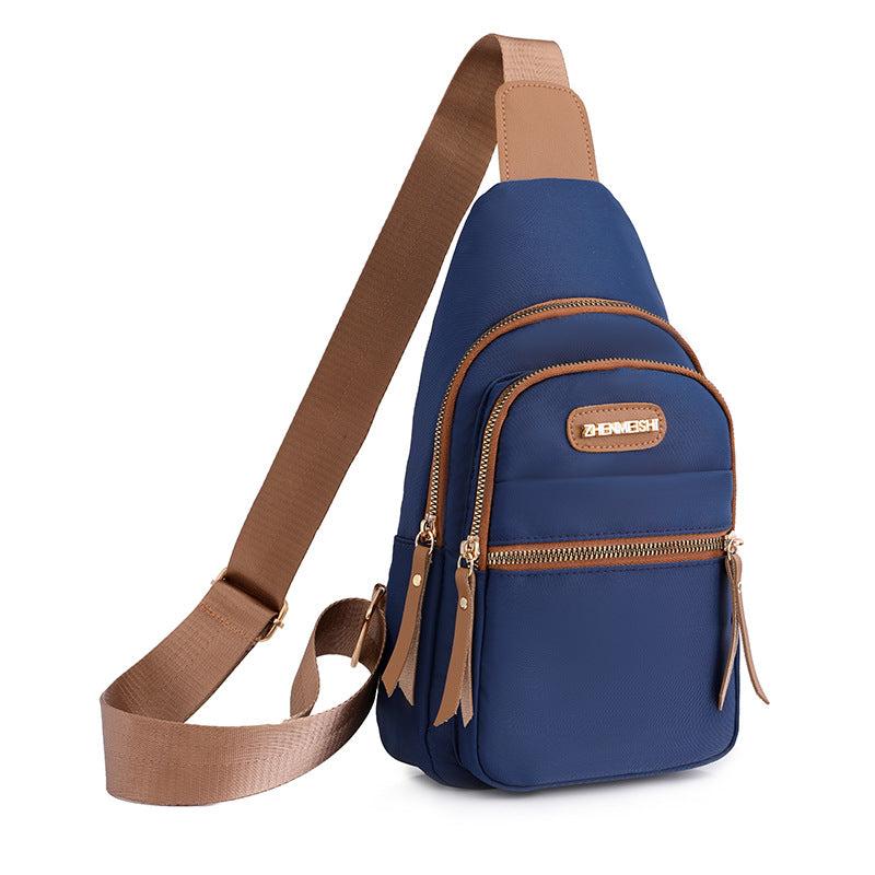 Women's Nylon Sling Backpack Crossbody Bag for Outdoor Travel