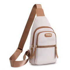 Women's Nylon Sling Backpack Crossbody Bag for Outdoor Travel