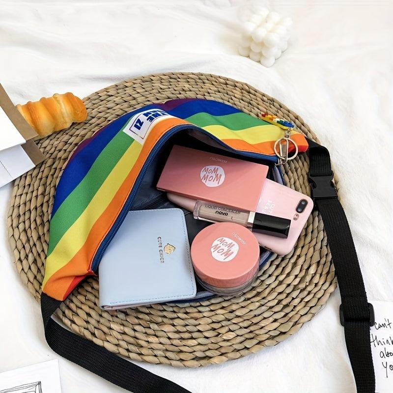 Rainbow Pattern Waist Bag LGBTQ Pride Fanny Pack