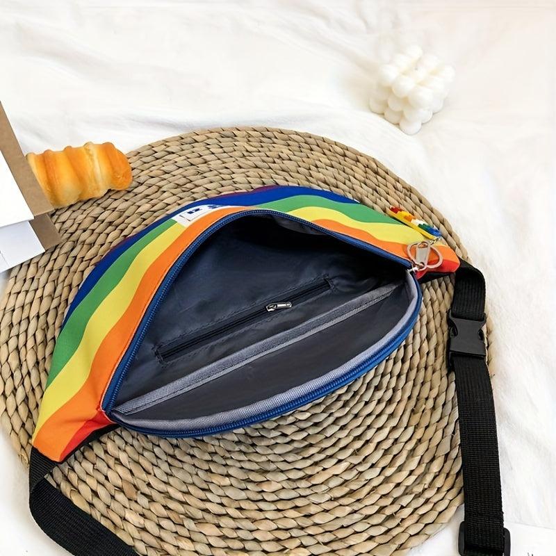 Rainbow Pattern Waist Bag LGBTQ Pride Fanny Pack