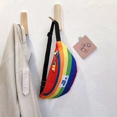Rainbow Pattern Waist Bag LGBTQ Pride Fanny Pack